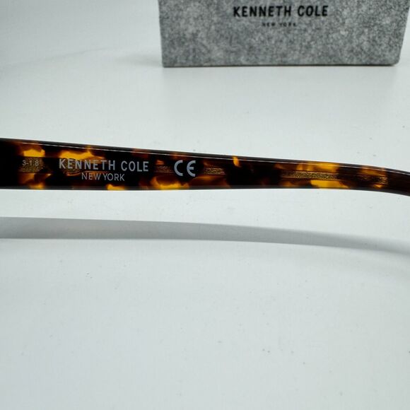 NEW Kenneth Cole Reaction KC0237-3-090-51 Blue Havana Eyeglasses H11970 - Picture 6 of 7